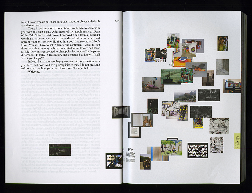 *Yale School of Art MFA 2017 Catalog*
Publication (Editor and Designer with Ben Ganz)