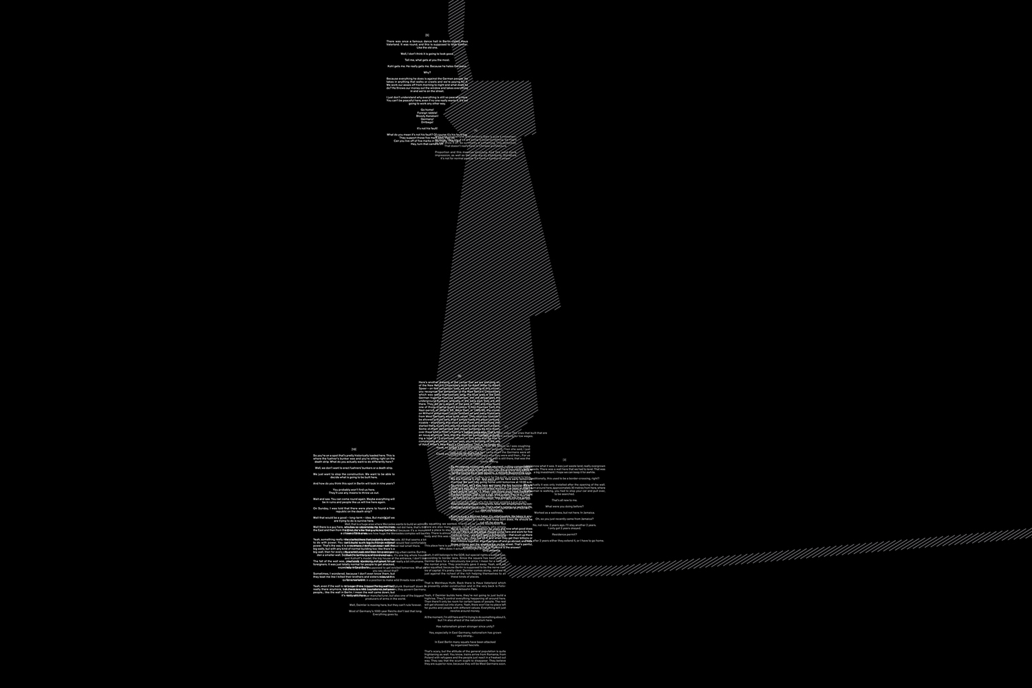 *The Empty Centre* by Hito Steyerl, Akademie der Künste, Berlin
Installation (Designer)