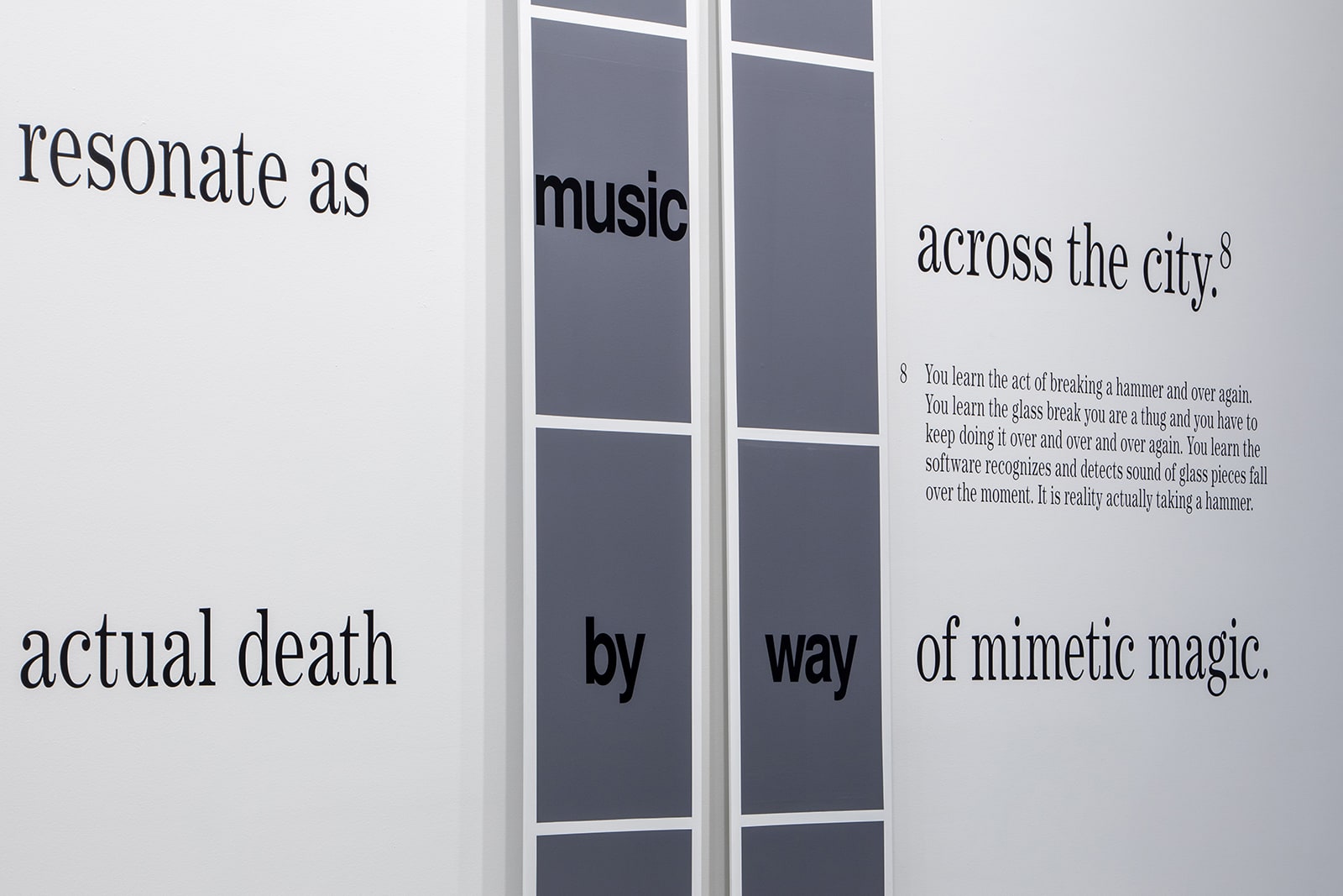 *The City of Broken Windows* by Hito Steyerl, Art Gallery of Ontario
Installation (Designer)