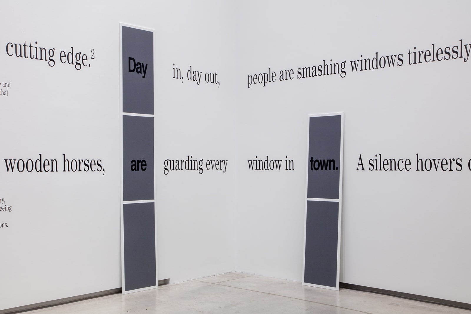 *The City of Broken Windows* by Hito Steyerl, Art Gallery of Ontario
Installation (Designer)