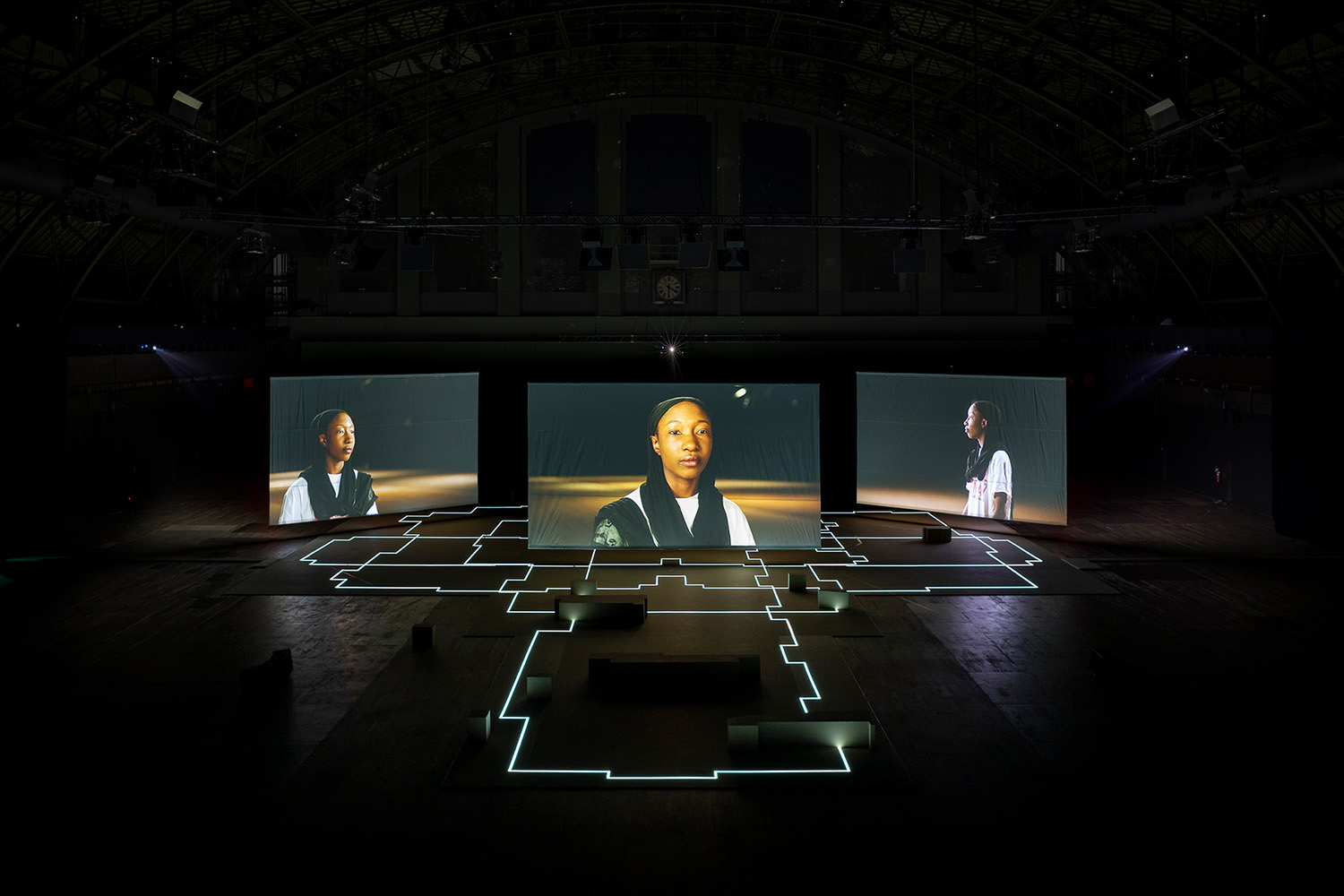 *Drill* by Hito Steyerl, Park Avenue Armory
Film (Producer and Assistant Director), Installation (Designer)