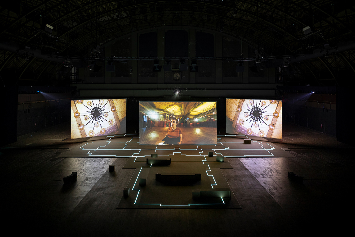 *Drill* by Hito Steyerl, Park Avenue Armory
Film (Producer and Assistant Director), Installation (Designer)