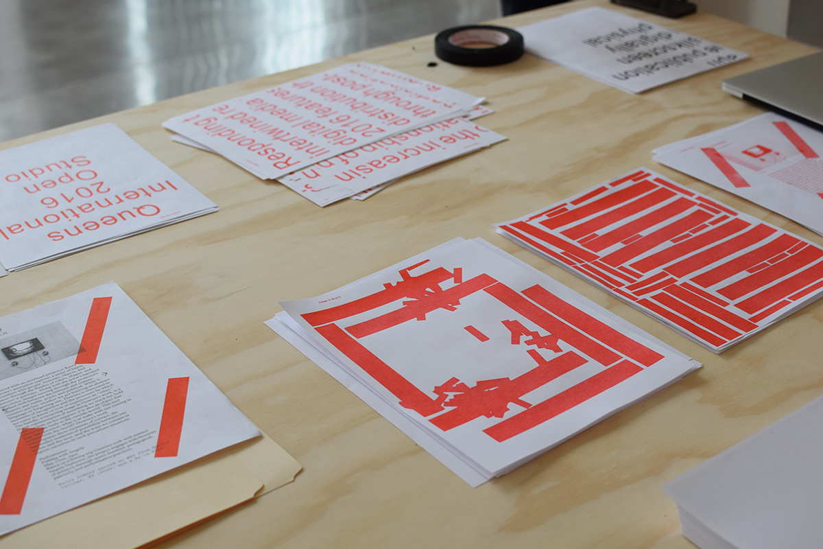 *Queens International 2016*, Queens Museum Biannual Exhibition 
Creative Director ; Visual Identity, Digital and Print Publication (Editor and Designer)