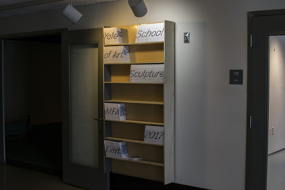 *Sculpture MFA Thesis Exhibition 2017*, Yale School of Art
Visual Identity (Designer), Publication (Editor and Designer)