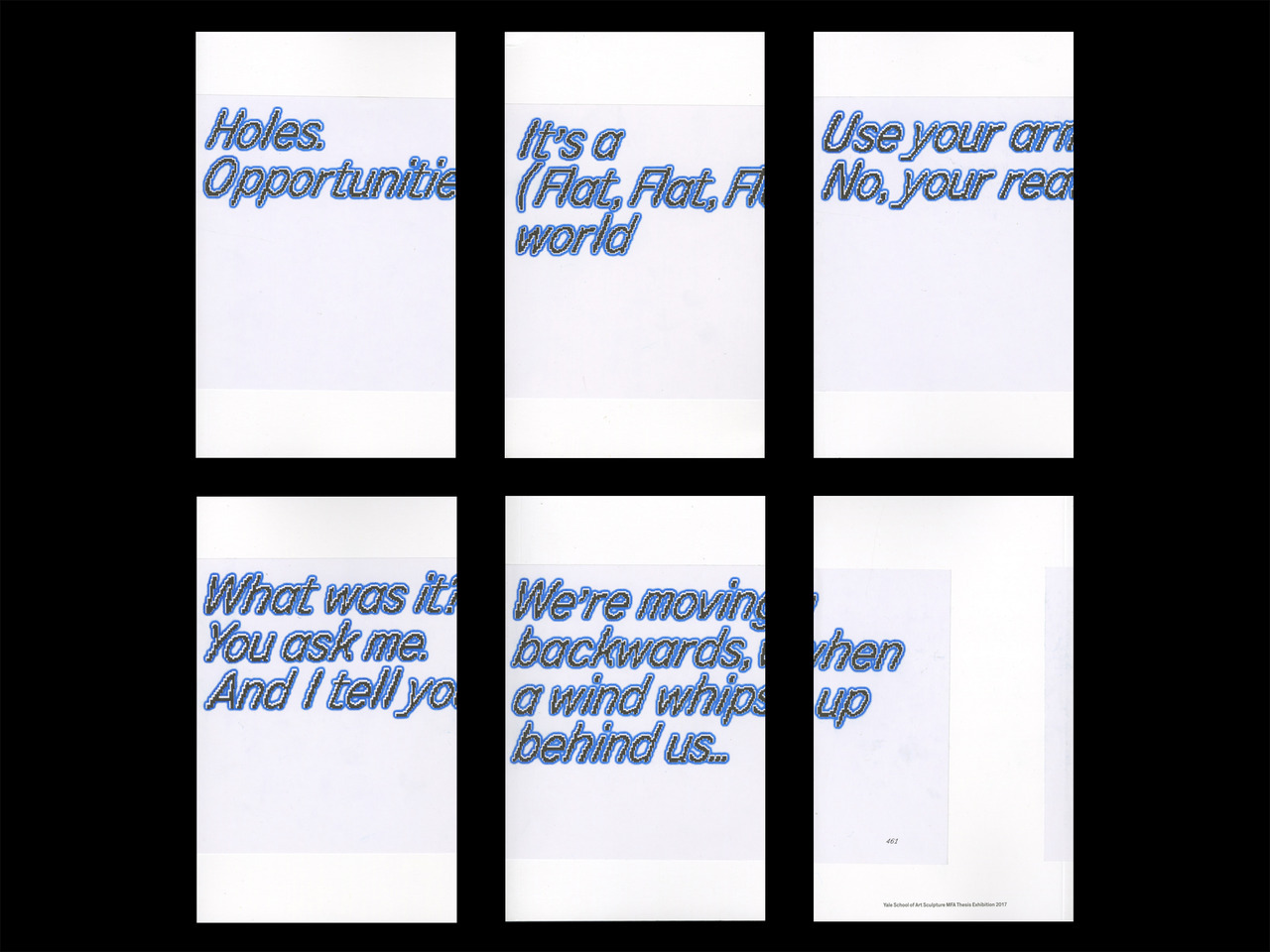 *Sculpture MFA Thesis Exhibition 2017*, Yale School of Art
Visual Identity (Designer), Publication (Editor and Designer)